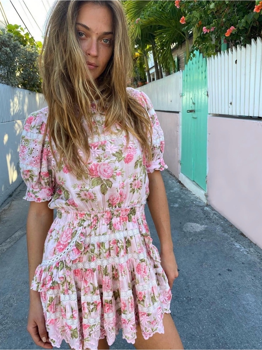 LoveShackFancy's mini Augustine Dress, NWT Size M - Picture 2 of 14